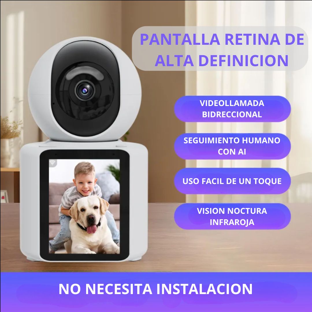 Cámara de Interior WiFi con Videollamadas