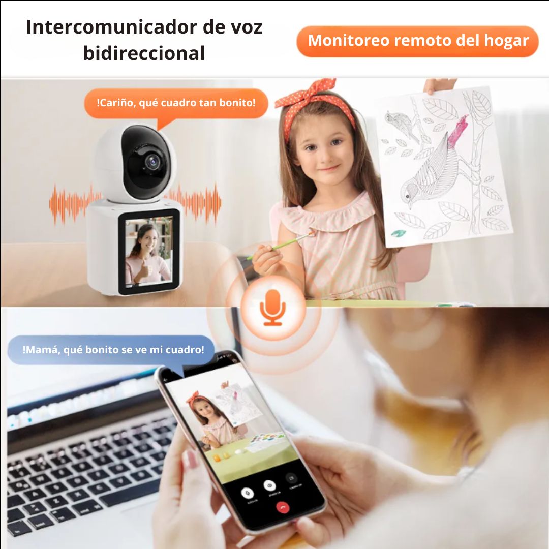 Cámara de Interior WiFi con Videollamadas