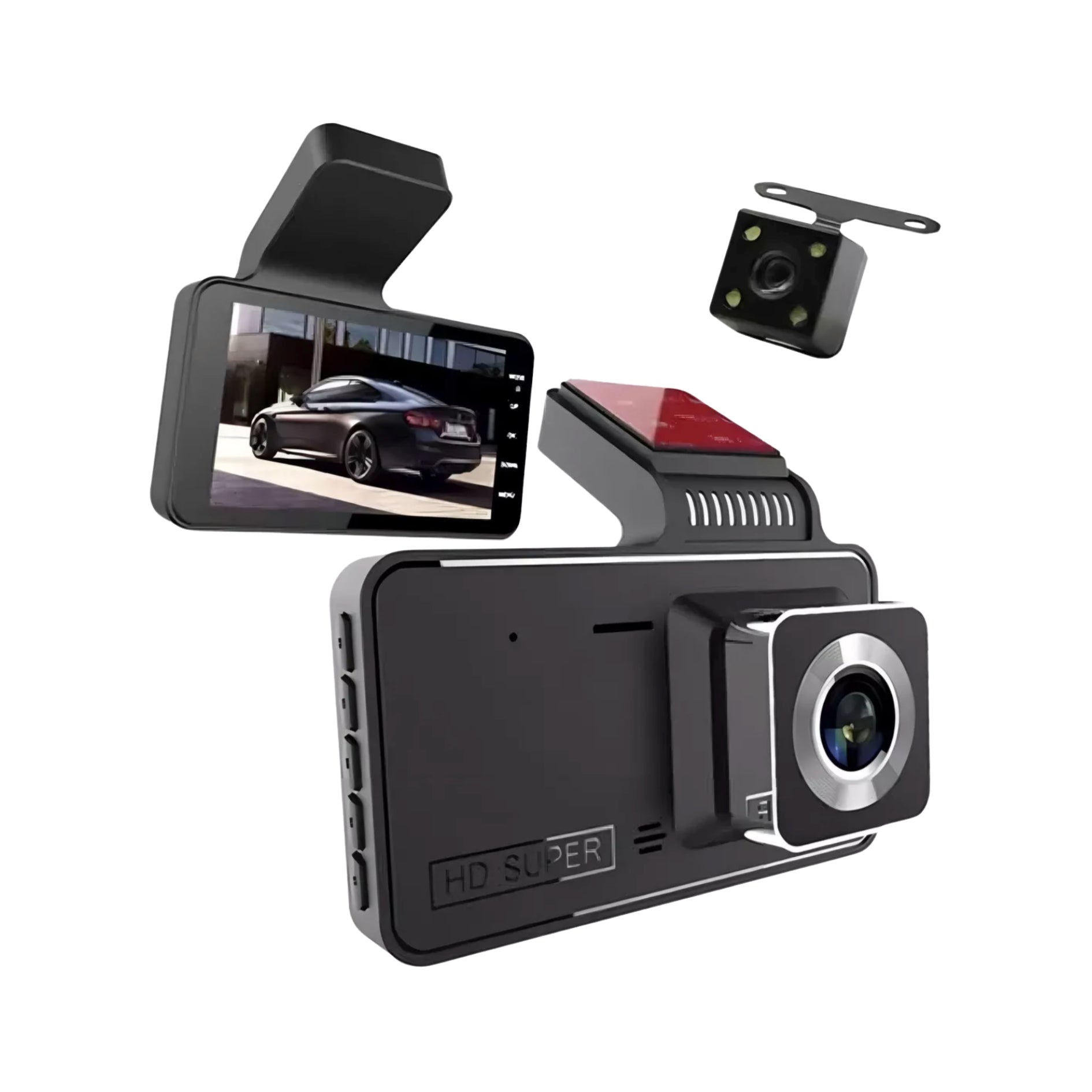 Cámara de Seguridad para Vehículo Dual Lente Full HD 1080p + ENVIO GRATIS