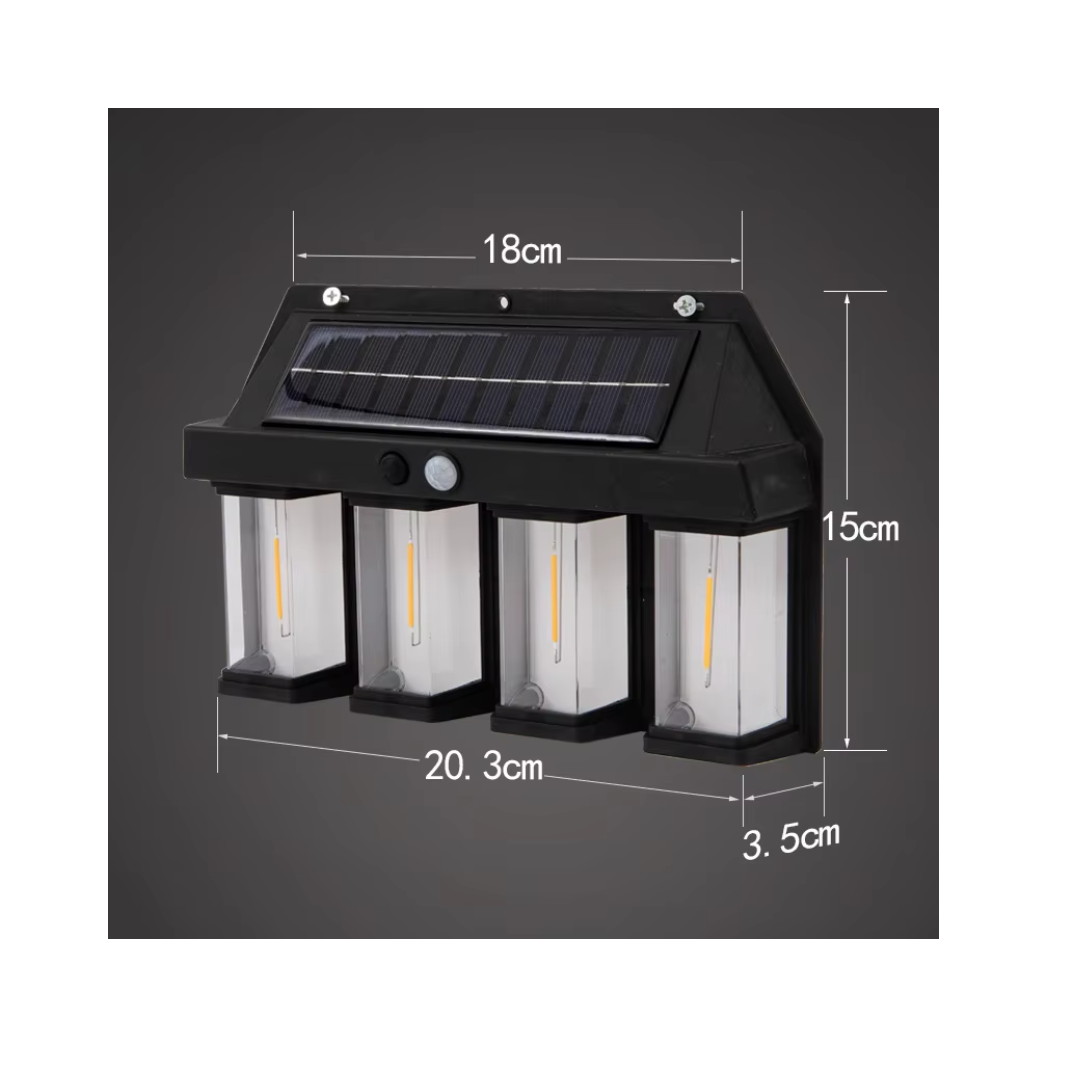 Pack 2 Lámparas Solares con Sensor Movimiento + ENVIO GRATIS