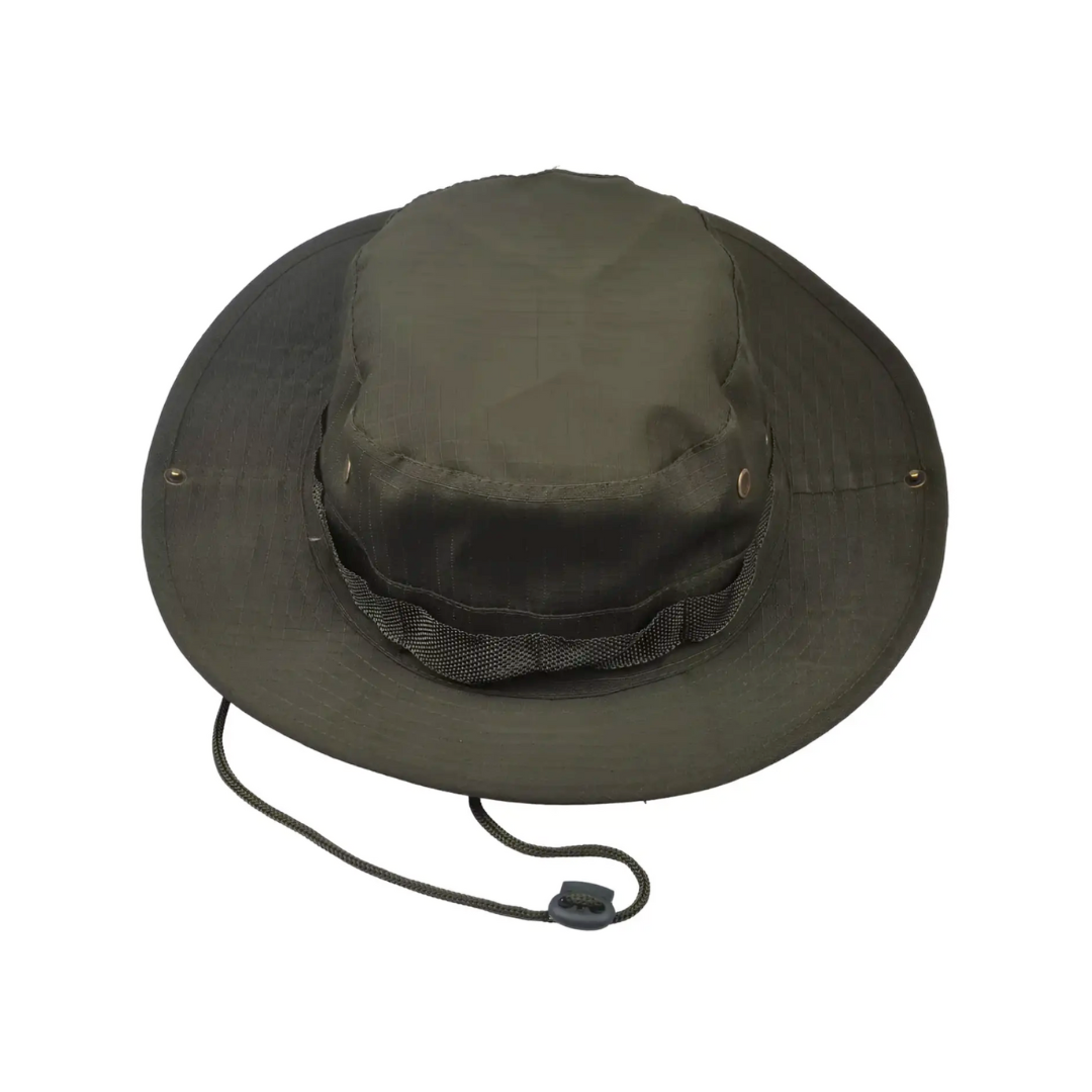 Sombrero Pescador Multifuncional – Ideal para Senderismo, Jardinería y Trekking - Verde