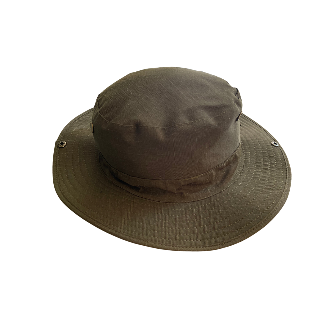 Sombrero Pescador Multifuncional – Ideal para Senderismo, Jardinería y Trekking - Verde