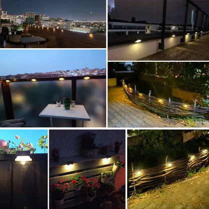 Pack 4 Luces LED Solares